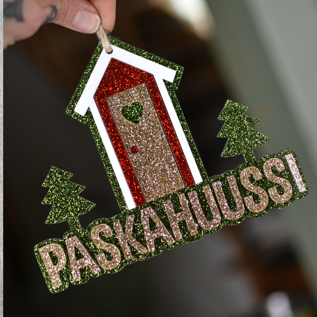 Paskahuussi kyltti