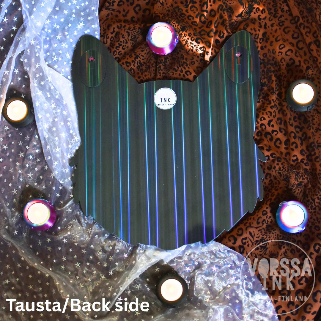 Mystinen kissa seinäkoriste