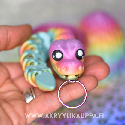 Flexi Käärme avaimenperä + Muna